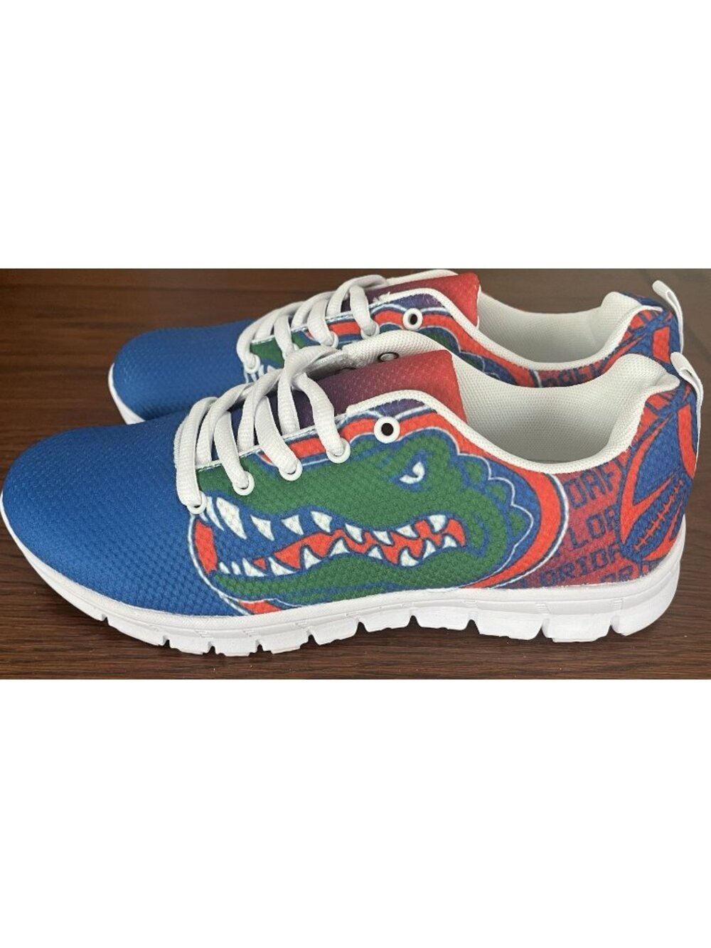 NEW Florida Gators Womens Sneakers Size 10 Blue Orange Shoes University of FL